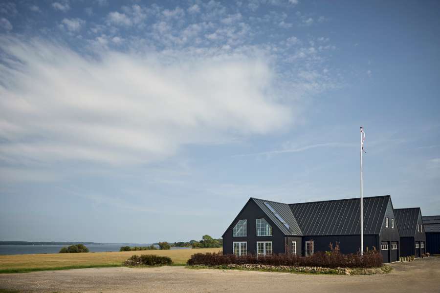 Havudsigt og stålprofiler på Bogø, Grønsundvej 610, 4793 Bogø